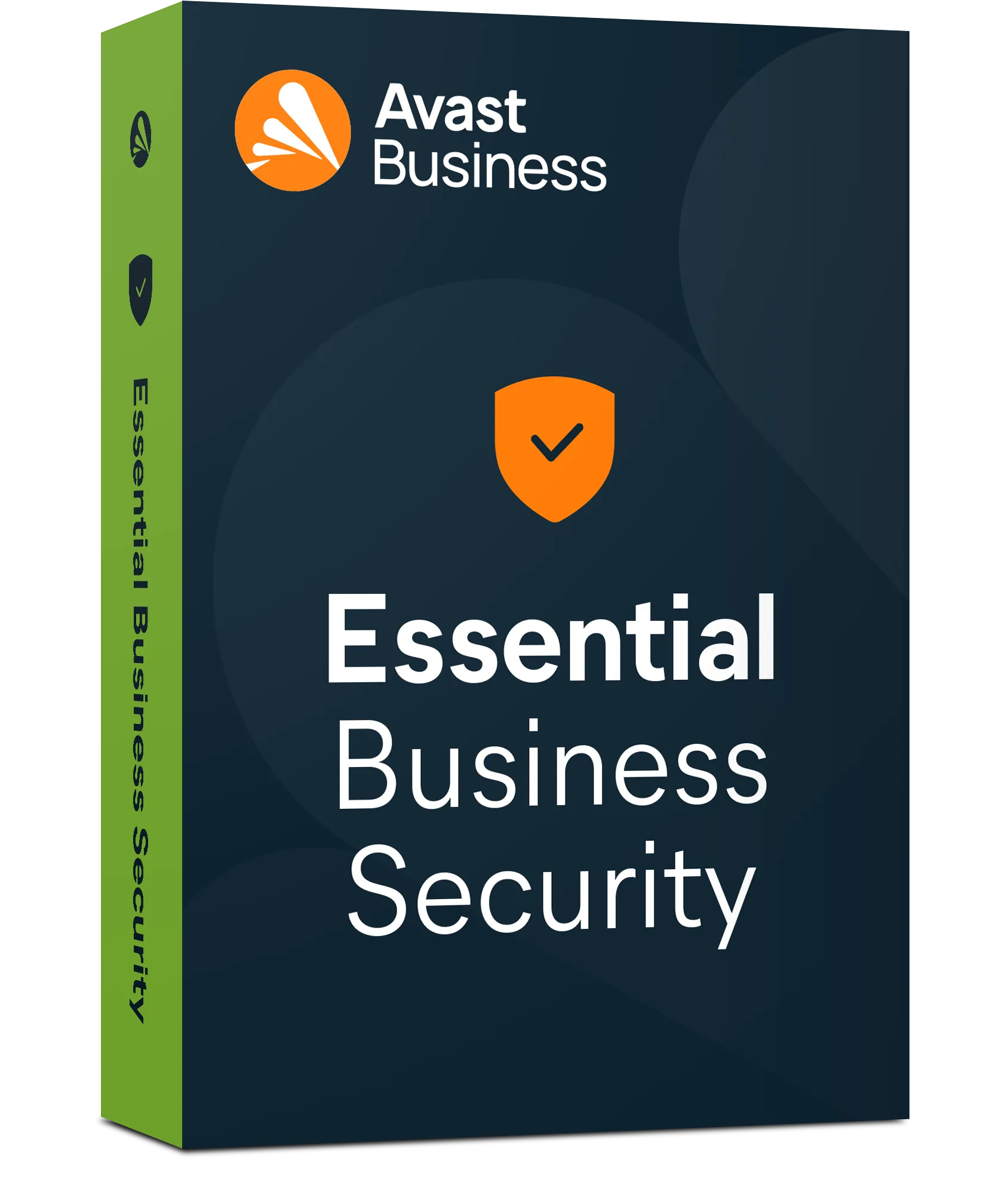Avast Essential Business Security Antivirus Software Box